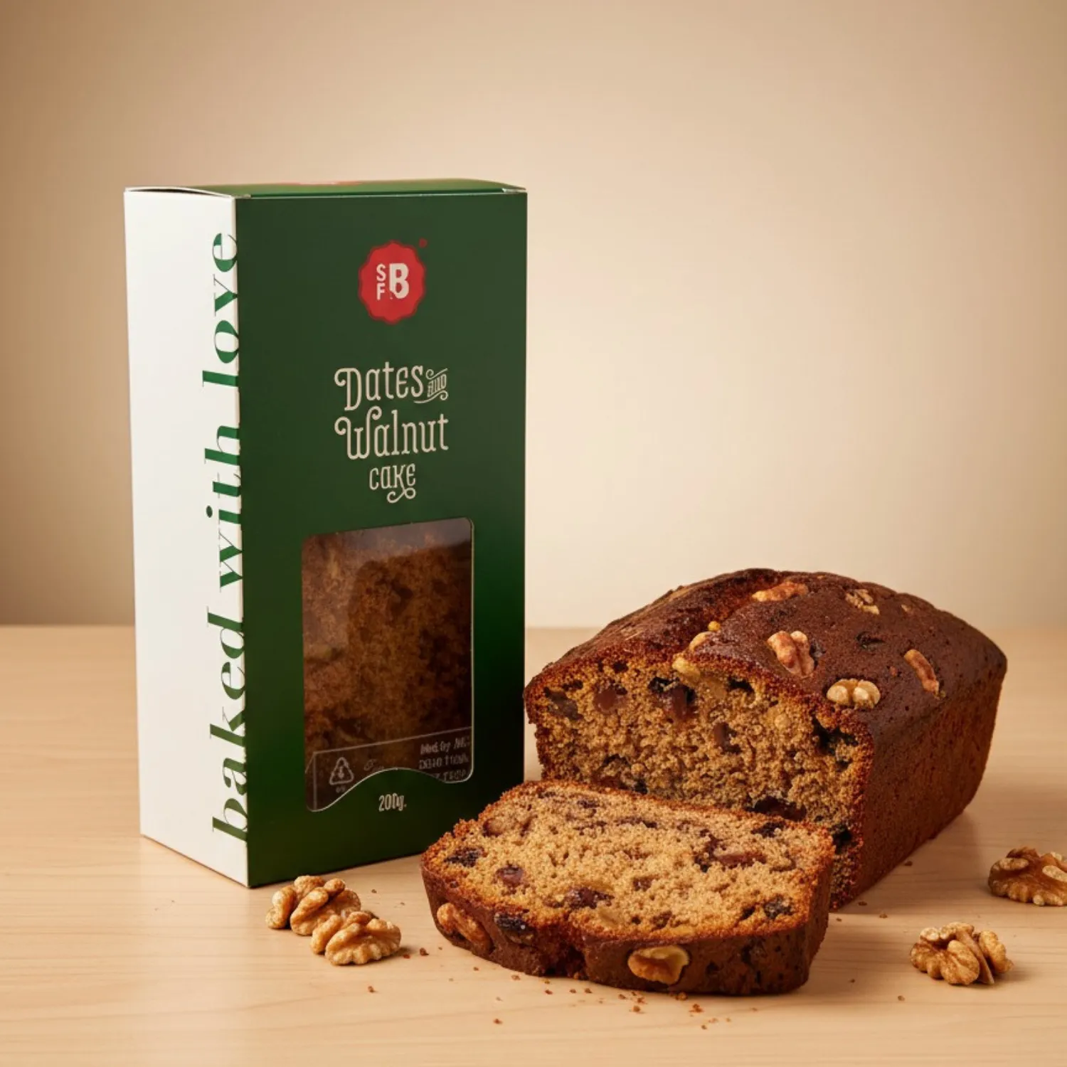 Date and Walnut Cake